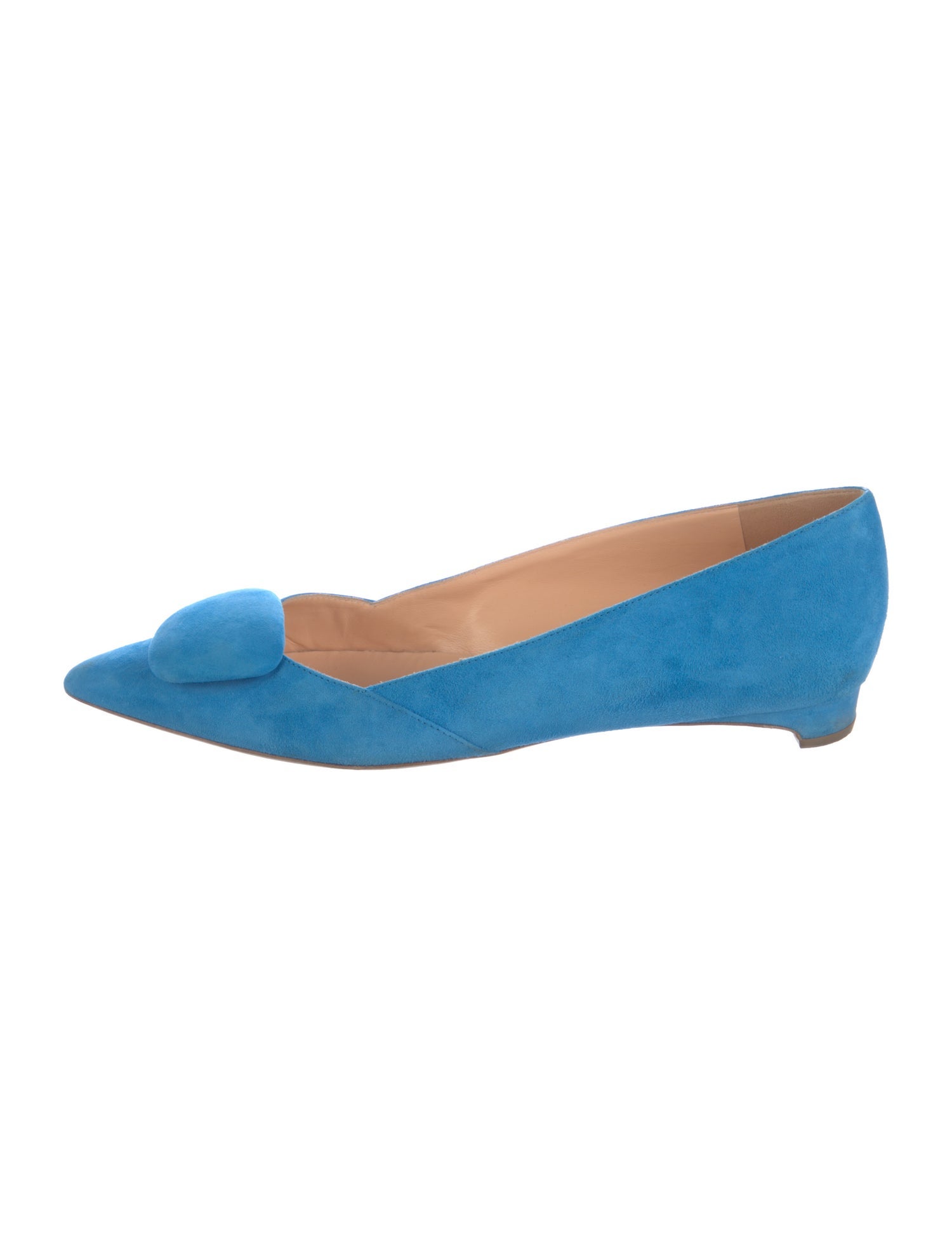 Rupert Sanderson Suede Flats