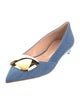 Rupert Sanderson Denim Flats w/ Tags
