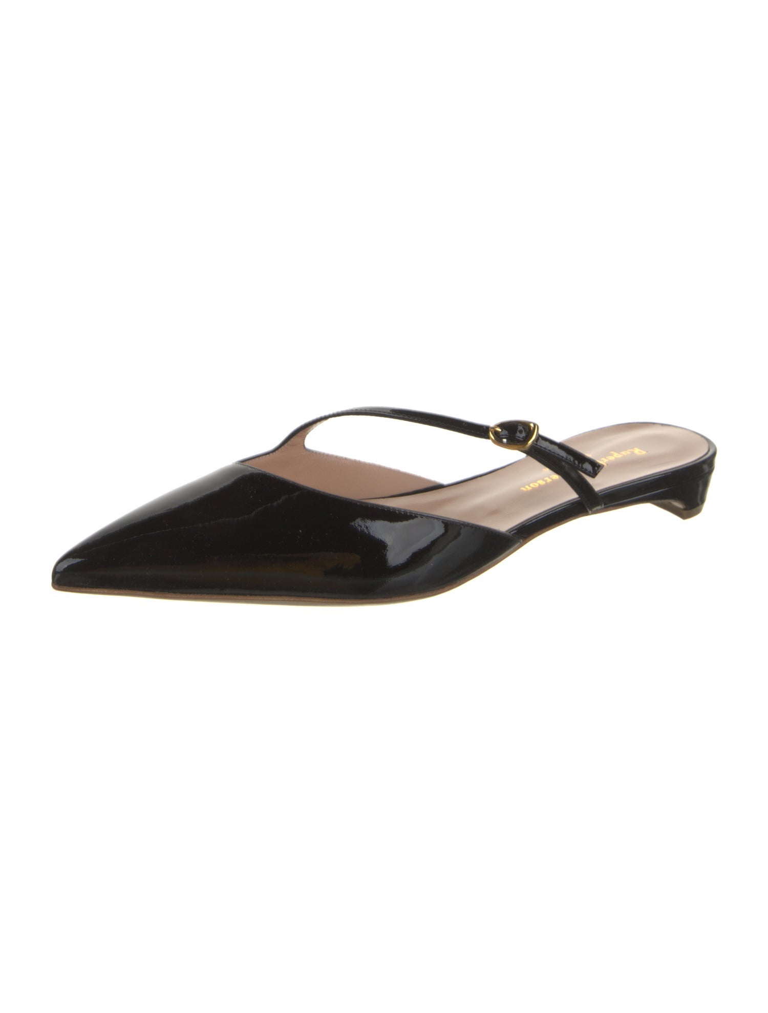 Rupert Sanderson Patent Leather Mules
