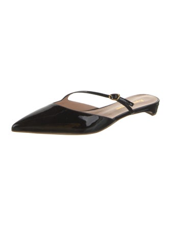 Rupert Sanderson Patent Leather Mules