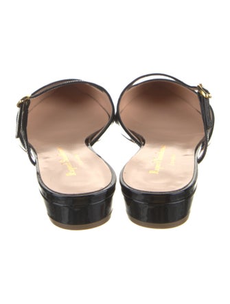 Rupert Sanderson Patent Leather Mules