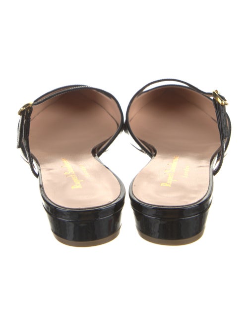 Rupert Sanderson Patent Leather Mules
