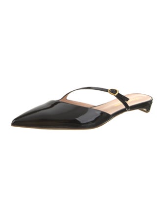 Rupert Sanderson Patent Leather Mules
