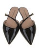 Rupert Sanderson Patent Leather Mules