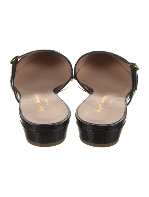 Rupert Sanderson Patent Leather Mules