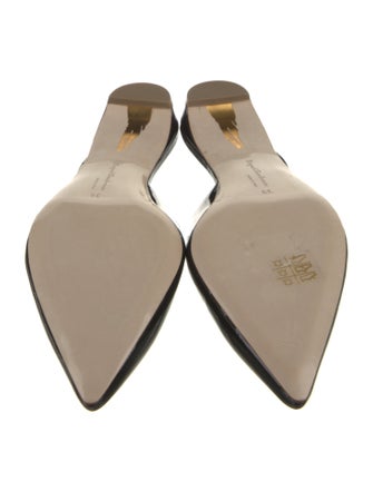 Rupert Sanderson Patent Leather Mules
