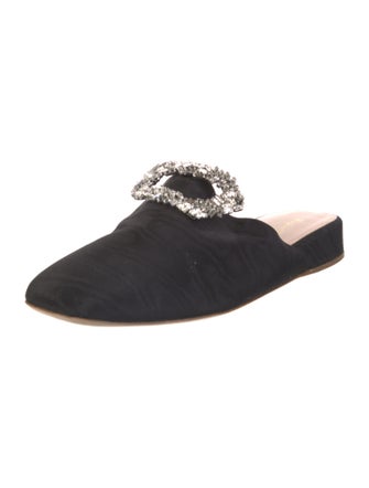 Rupert Sanderson Crystal Embellishments Mules