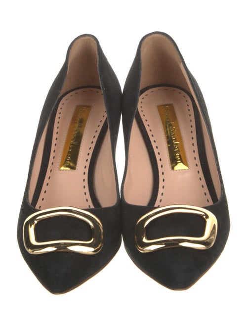 Rupert Sanderson Suede Pumps