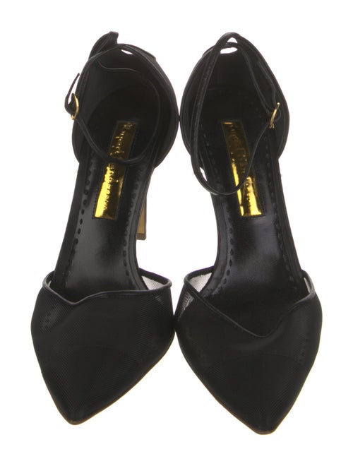 Rupert Sanderson Leather D'Orsay Pumps