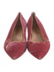 Rupert Sanderson Velvet Flats