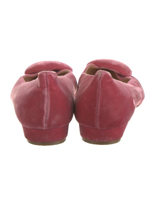 Rupert Sanderson Velvet Flats