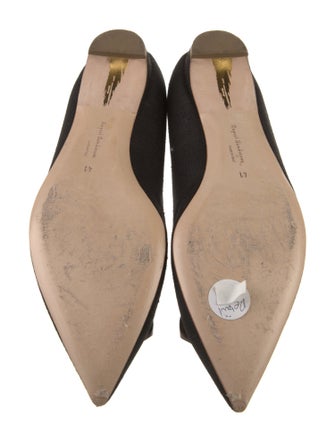 Rupert Sanderson Canvas Flats