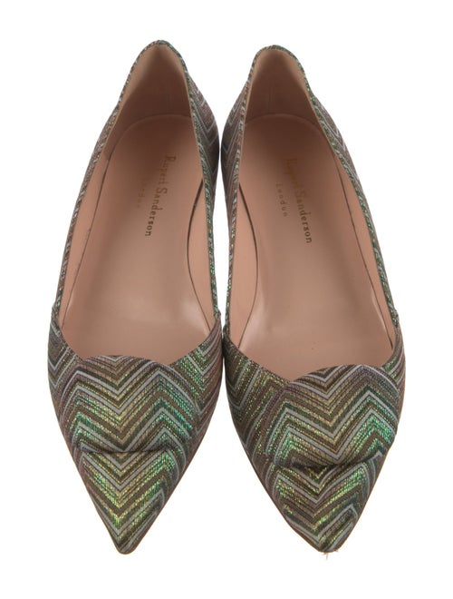 Rupert Sanderson Printed Ballet Flats