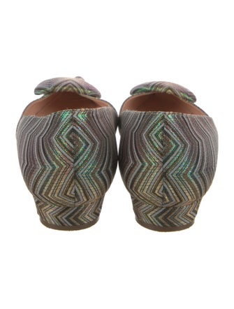 Rupert Sanderson Printed Ballet Flats