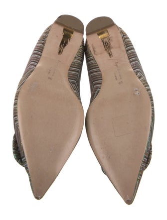 Rupert Sanderson Printed Ballet Flats
