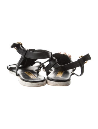 Rupert Sanderson Leather Slingback Sandals
