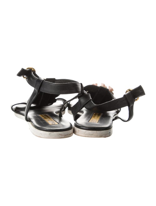 Rupert Sanderson Leather Slingback Sandals