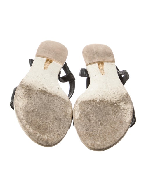 Rupert Sanderson Leather Slingback Sandals