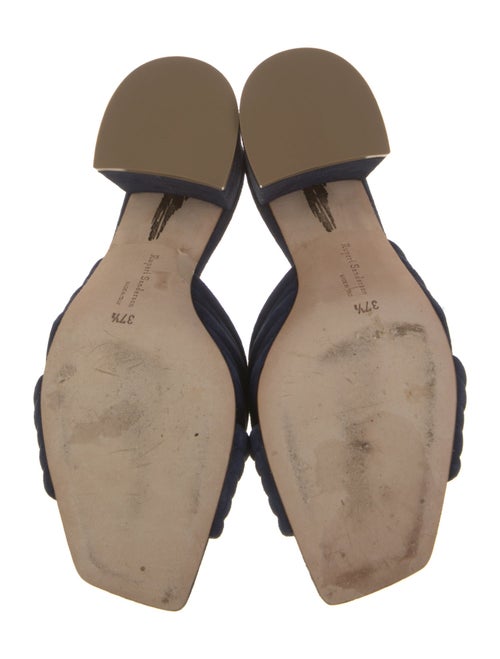 Rupert Sanderson Suede Slides