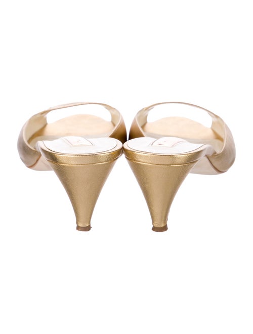 Rupert Sanderson Leather Mules