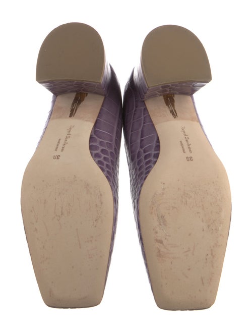 Rupert Sanderson Leather Animal Print Pumps