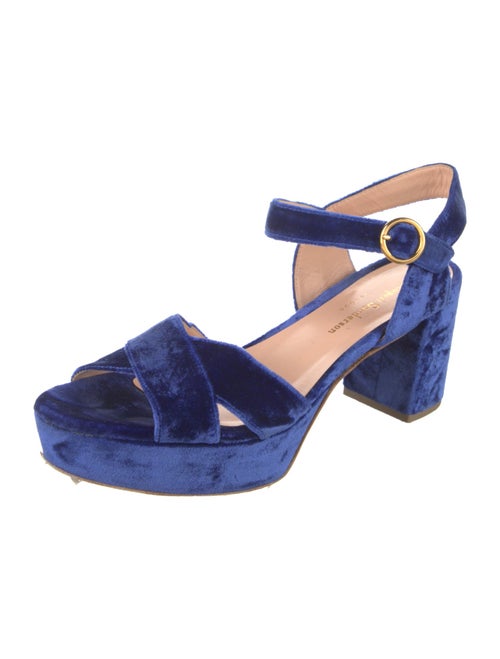 Rupert Sanderson Velvet Sandals