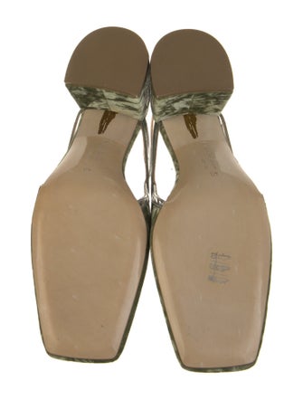 Rupert Sanderson Velvet Slingback Pumps