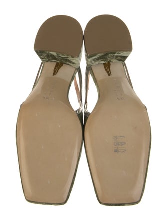 Rupert Sanderson Velvet Slingback Pumps