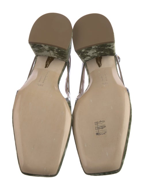 Rupert Sanderson Velvet Slingback Pumps