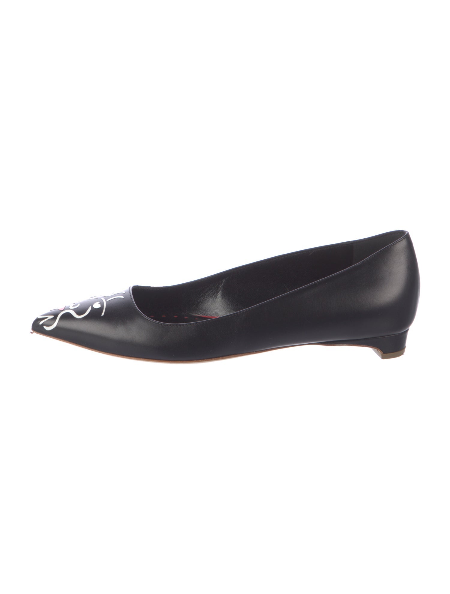 Rupert Sanderson Leather Ballet Flats