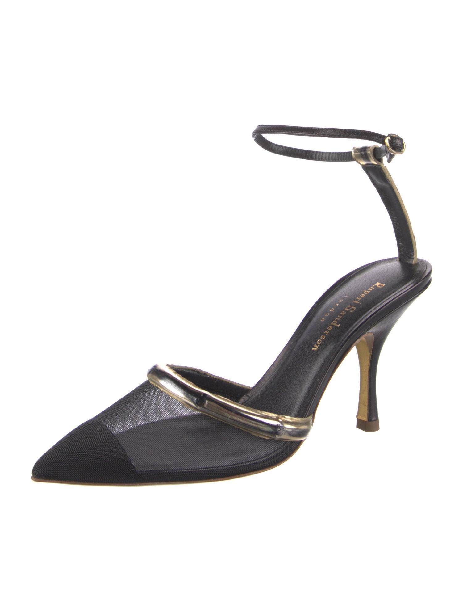 Rupert Sanderson Mesh D'Orsay Pumps