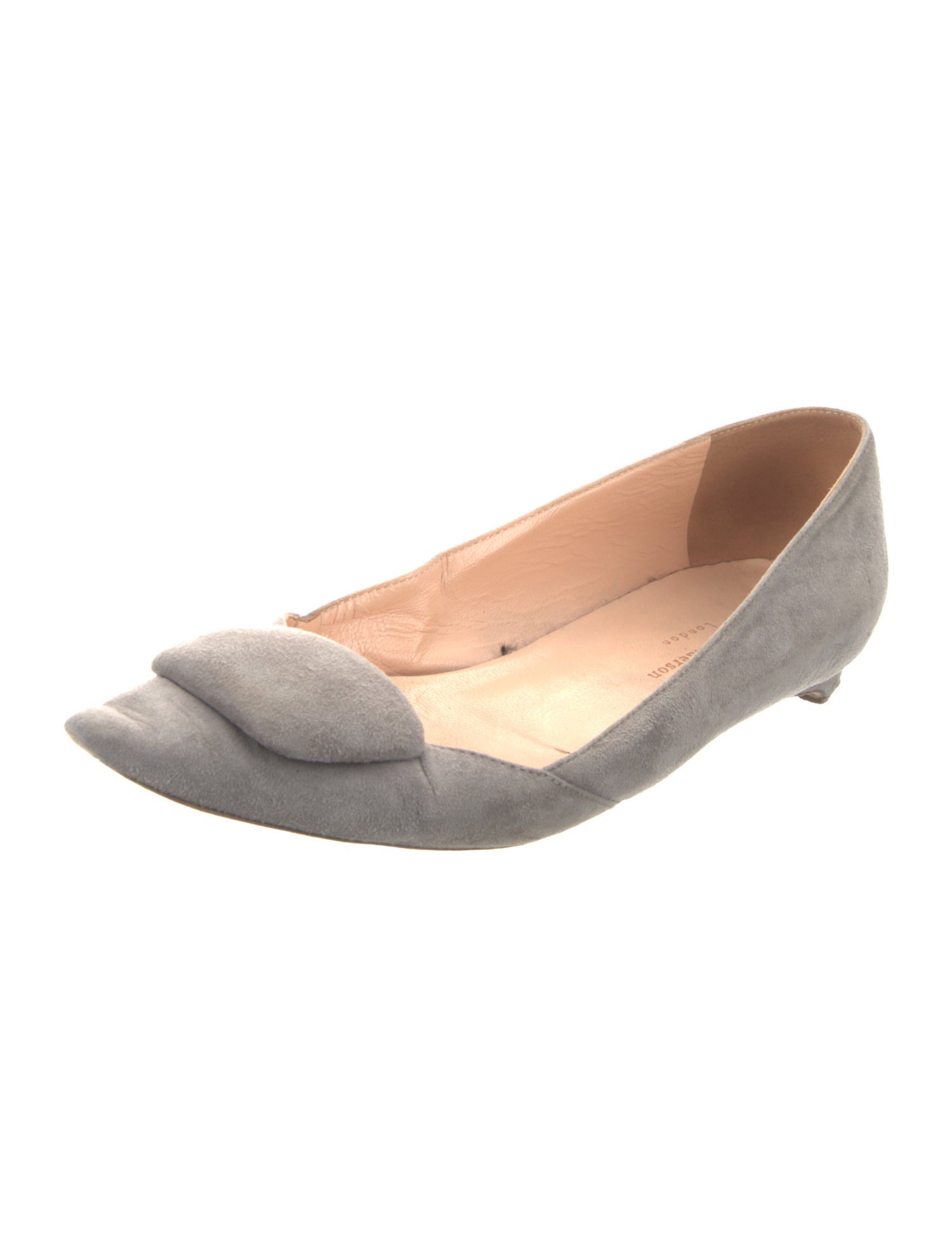 Rupert Sanderson Suede Flats