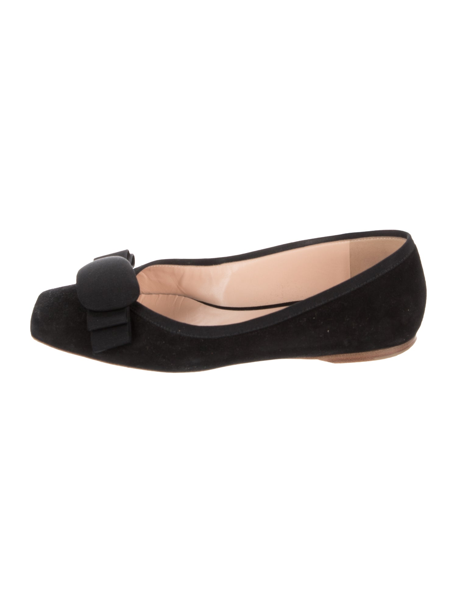 Rupert Sanderson Suede Ballet Flats