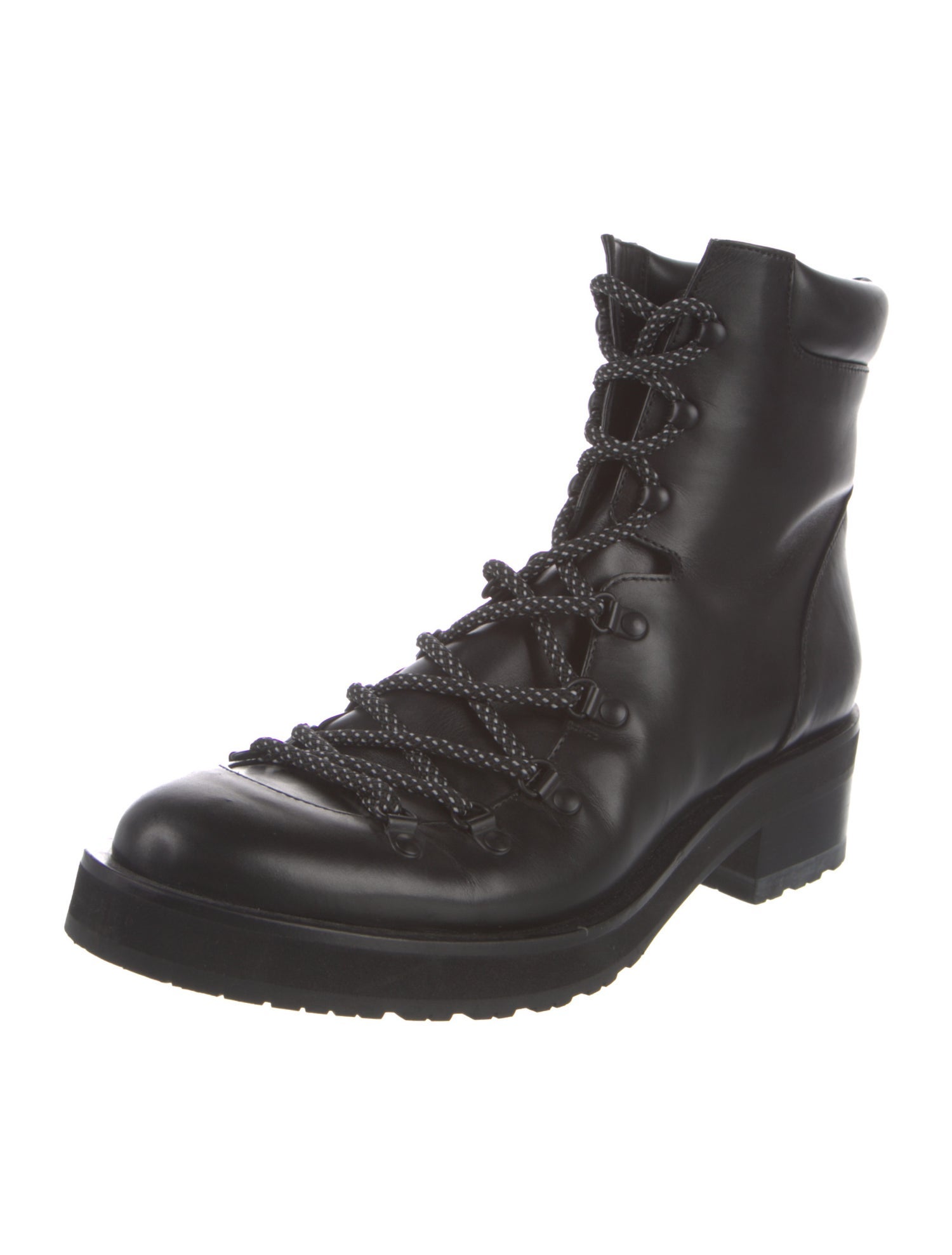 Rupert Sanderson Leather Combat Boots