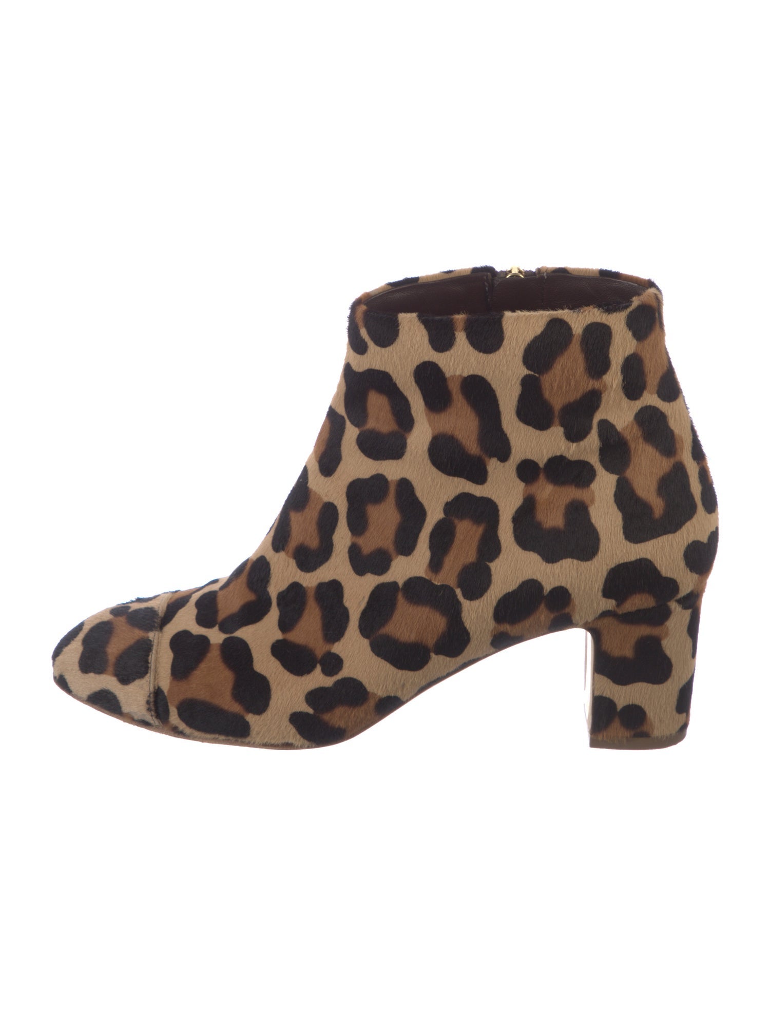 Rupert Sanderson Ponyhair Animal Print Boots