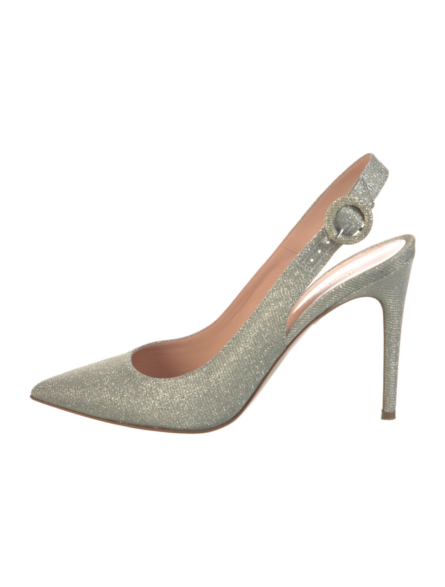 Rupert Sanderson Glitter Slingback Pumps