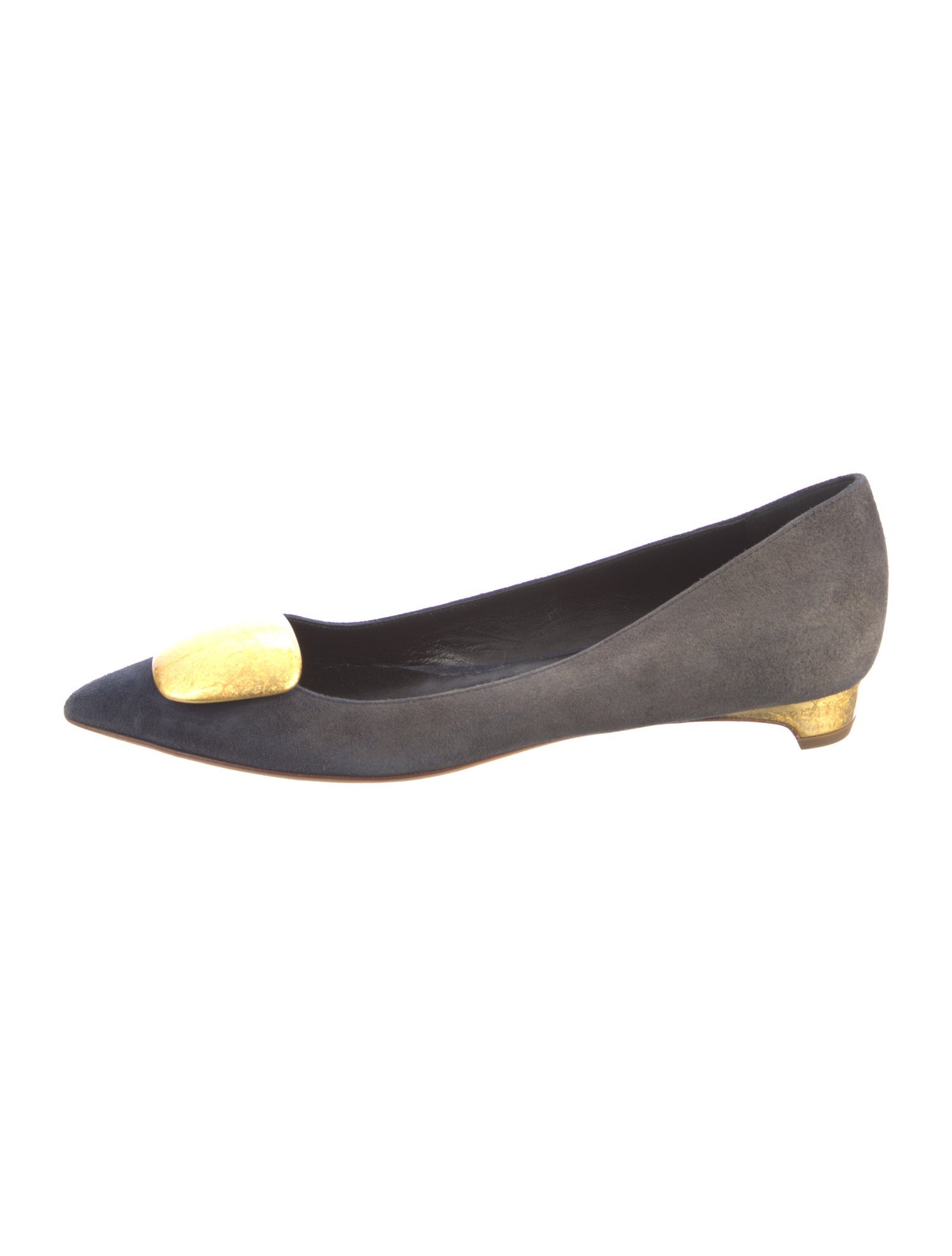 Rupert Sanderson Suede Flats