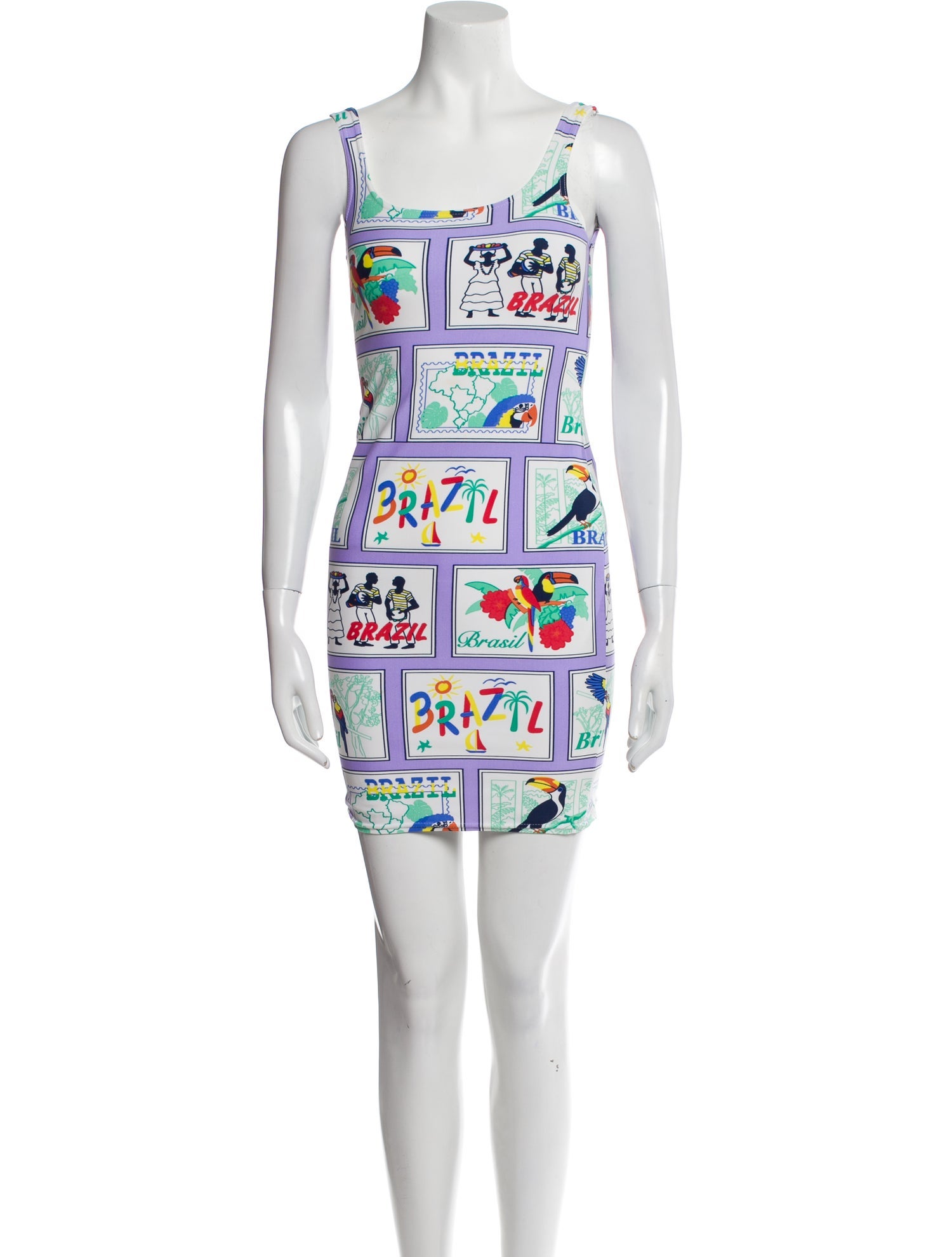 Rosa Cha Printed Mini Dress