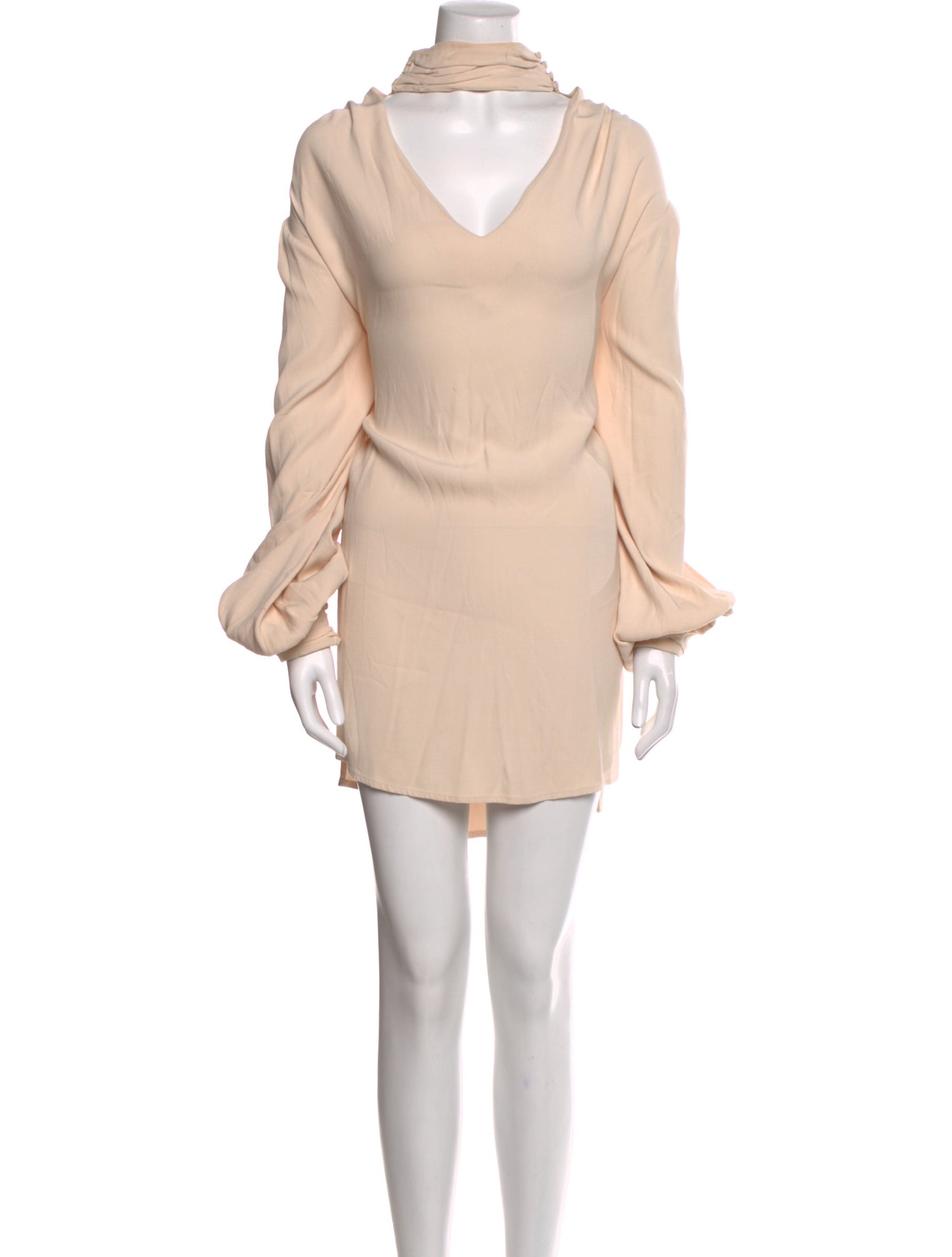 Rosa Cha Cowl Neck Mini Dress