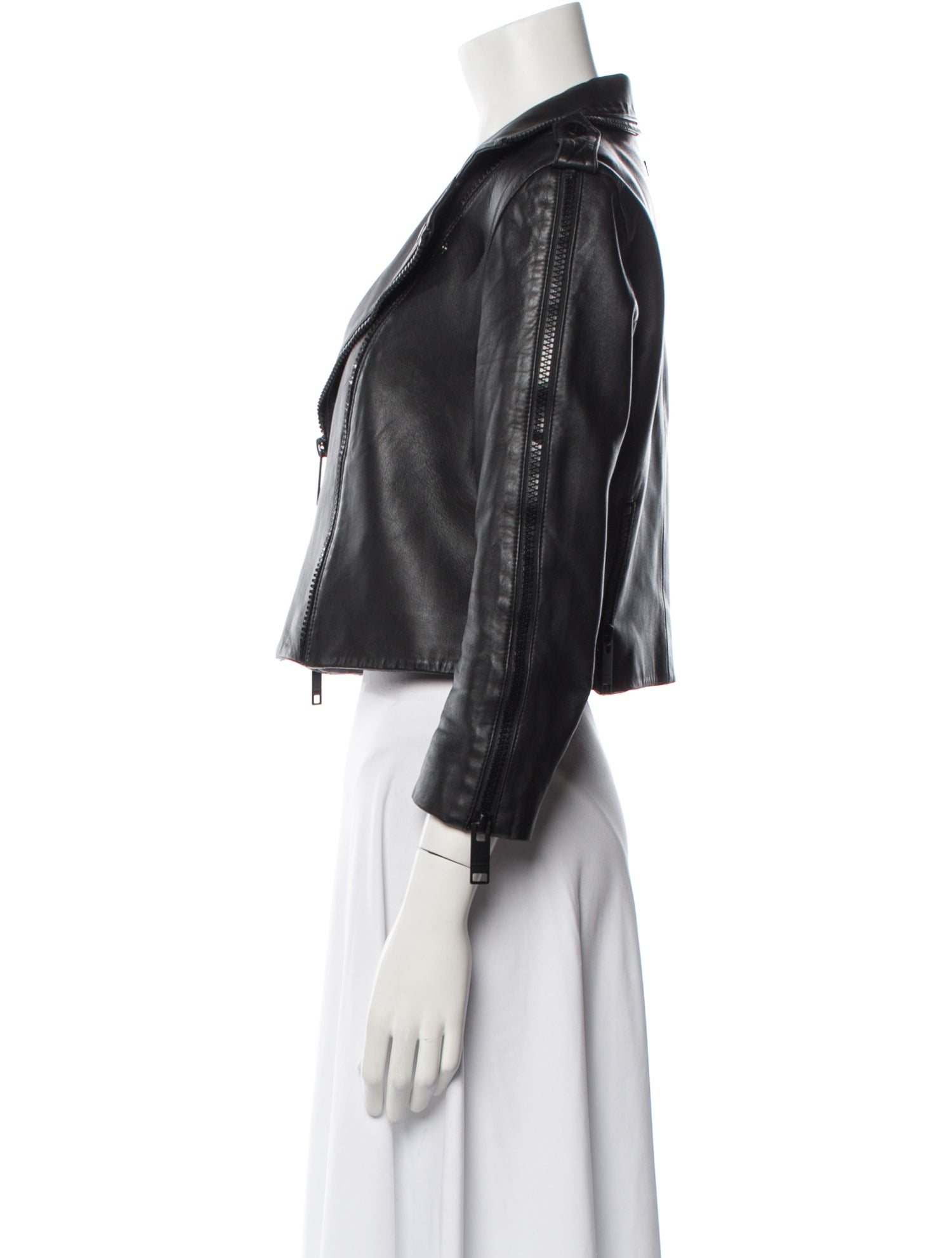 Rosa Cha Leather Biker Jacket w/ Tags
