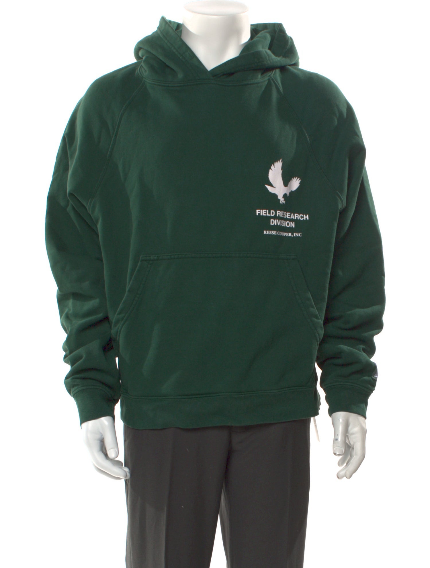 Reese Cooper Graphic Print Crew Neck Hoodie