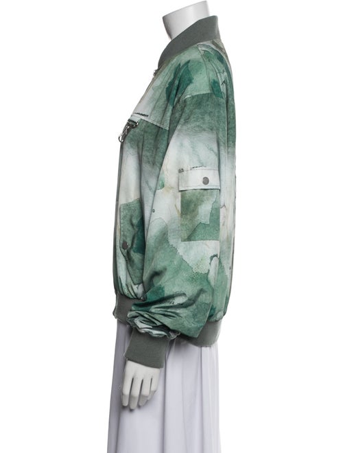 Reese Cooper Tie-Dye Print Bomber Jacket