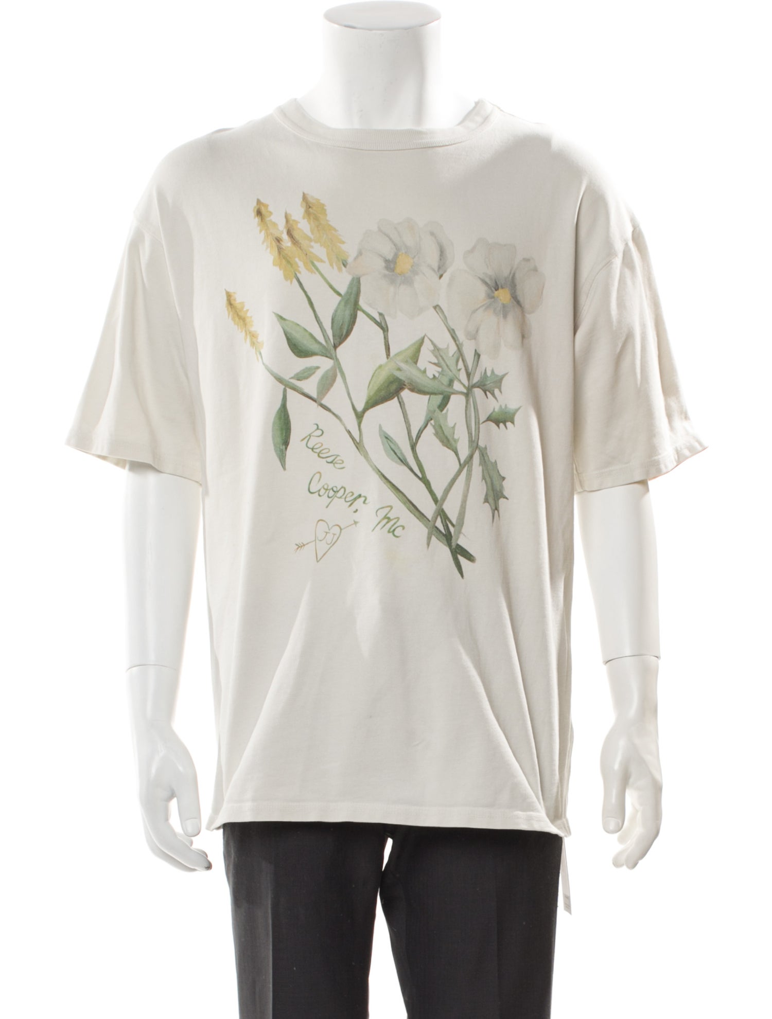 Reese Cooper Graphic Print Crew Neck T-Shirt