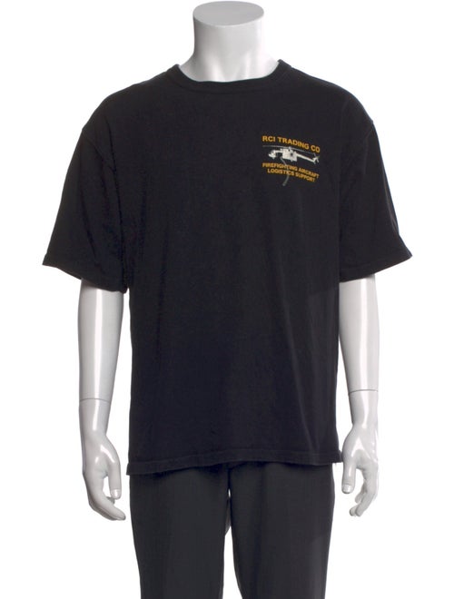 Reese Cooper Graphic Print Crew Neck T-Shirt