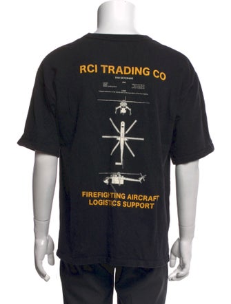 Reese Cooper Graphic Print Crew Neck T-Shirt