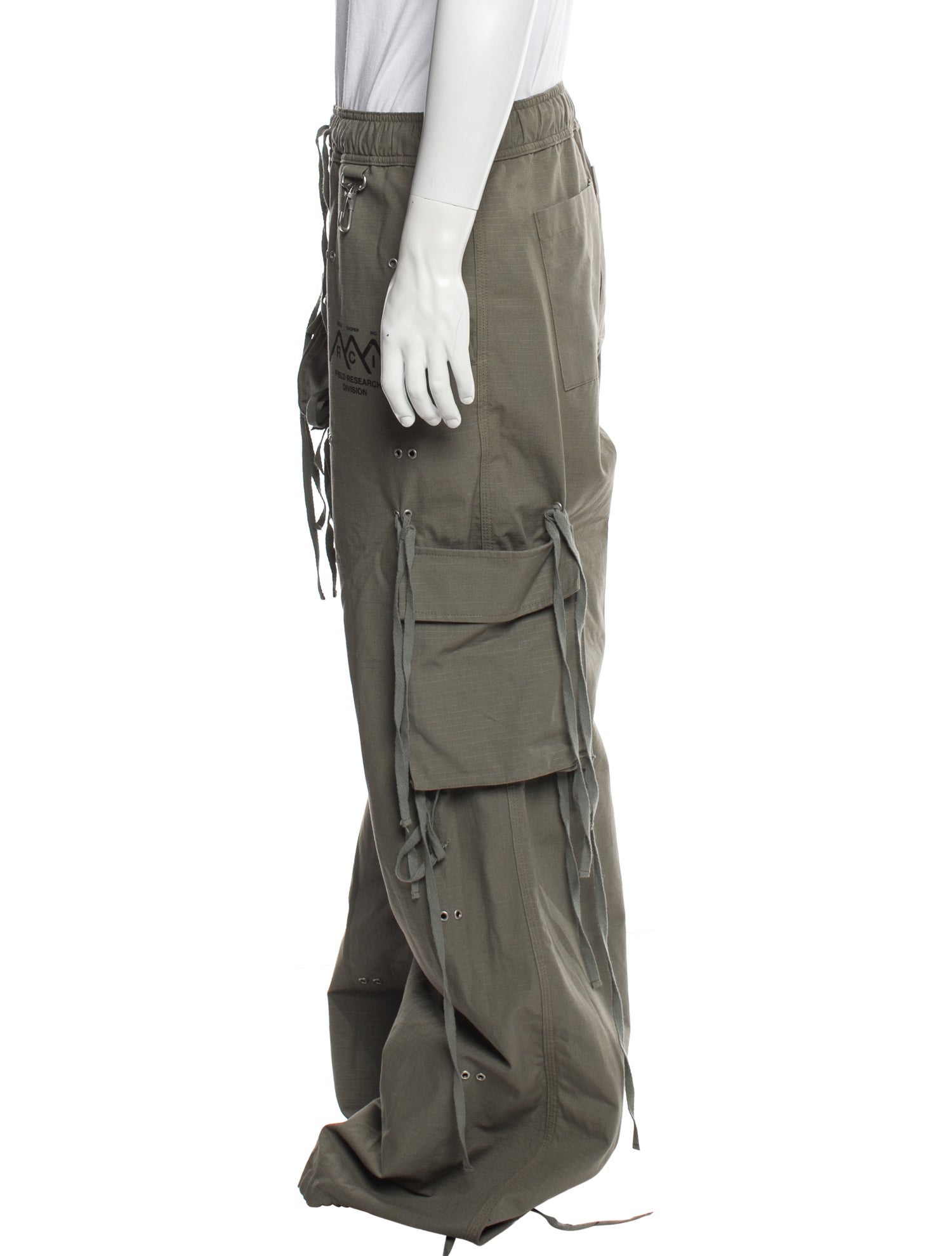 Reese Cooper Graphic Print Cargo Pants