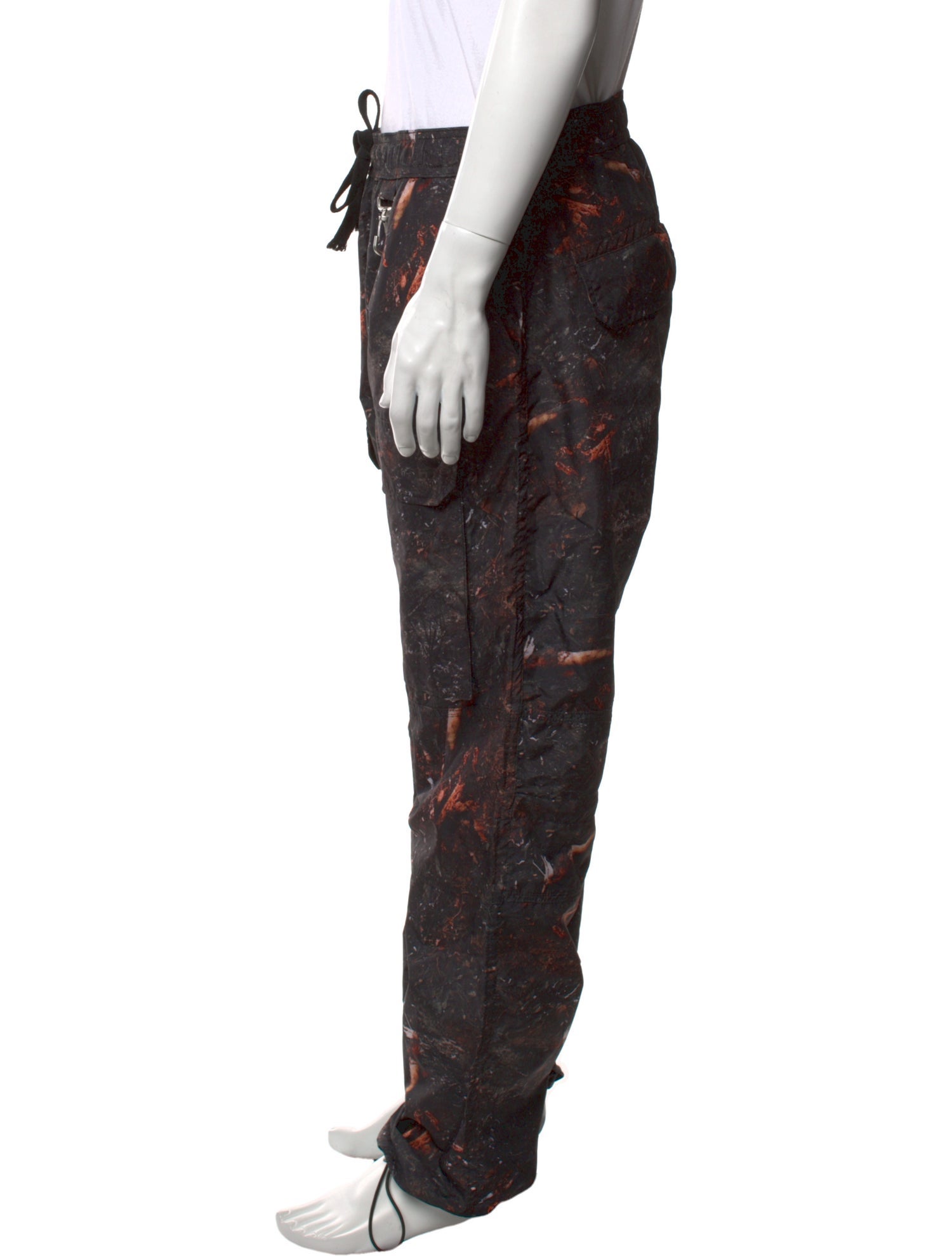 Reese Cooper Graphic Print Cargo Pants