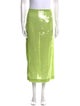 Rezek Studio Sequin Embellishments Midi Length Skirt