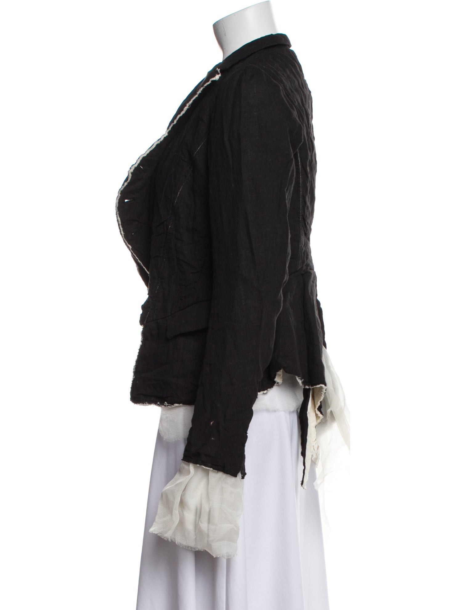 Renli Su Linen Evening Jacket