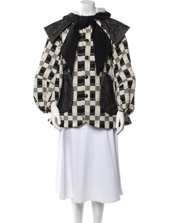 Renli Su Printed Coat